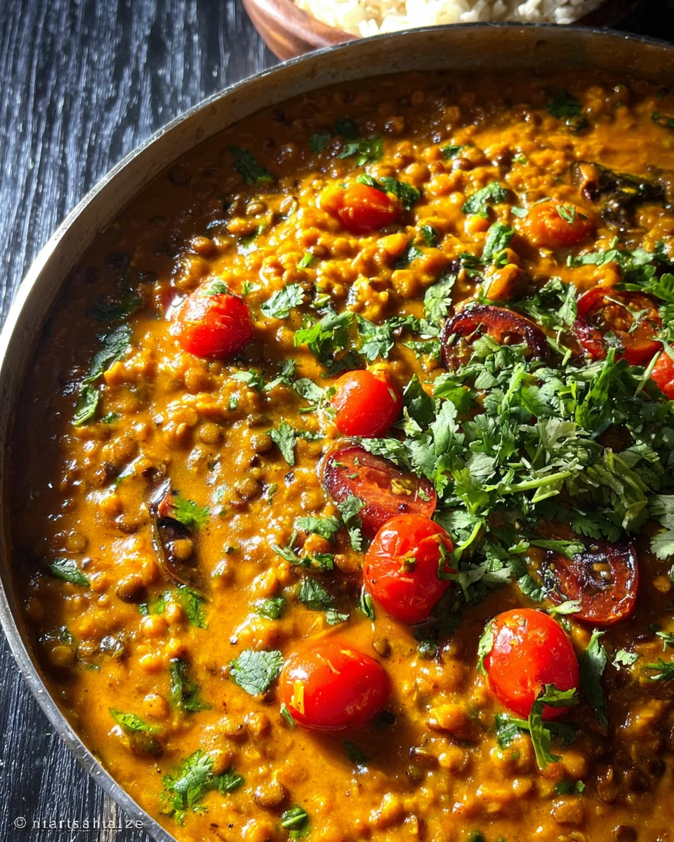 Creamy Coconut Lentil Curry Recipe 24 Creamy