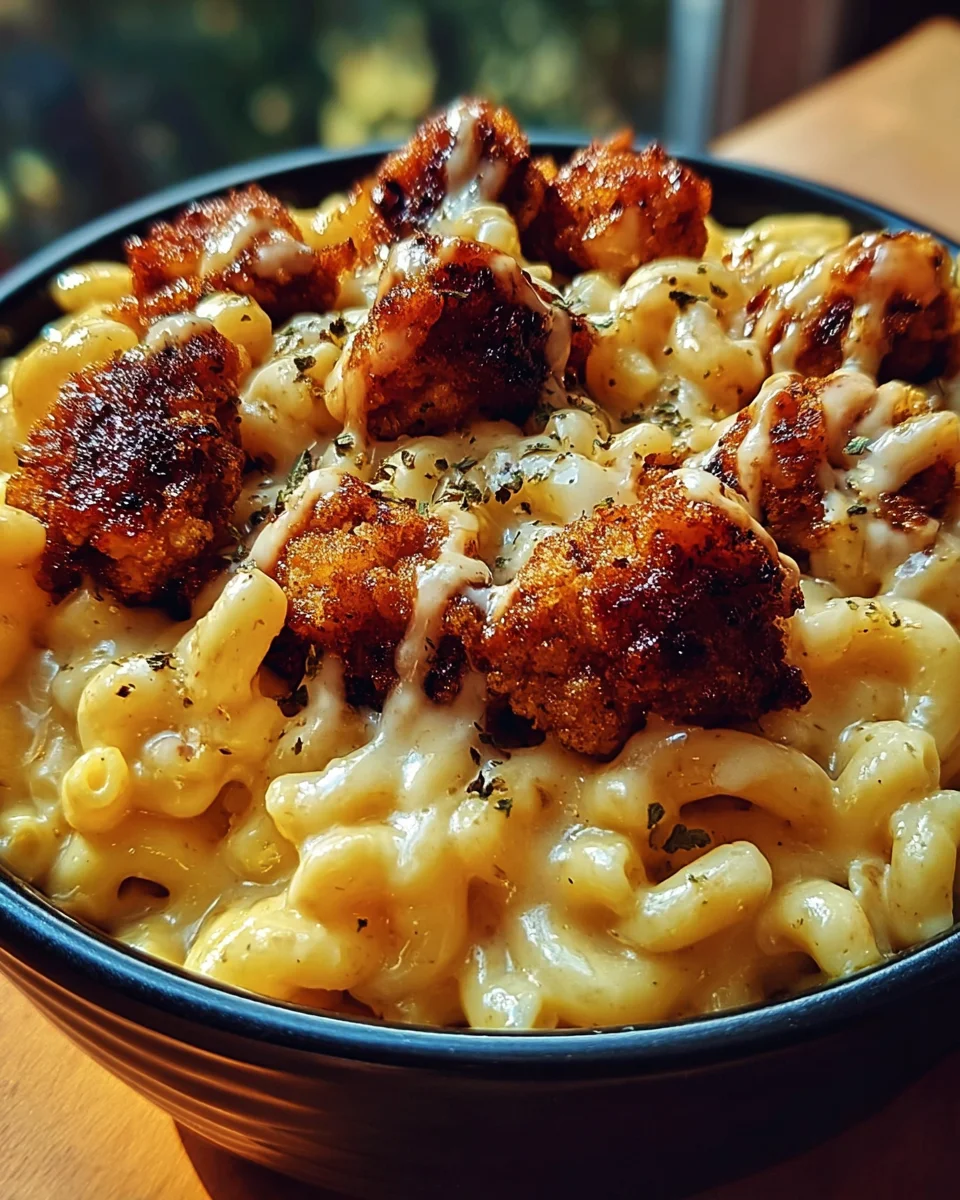 Creamy Honey Pepper Chicken Mac and Cheese Delight 30 Creamy