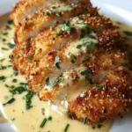 Crispy Parmesan Chicken with a Rich Garlic Sauce 18 Crispy Parmesan Chicken with a Rich Garlic Sauce