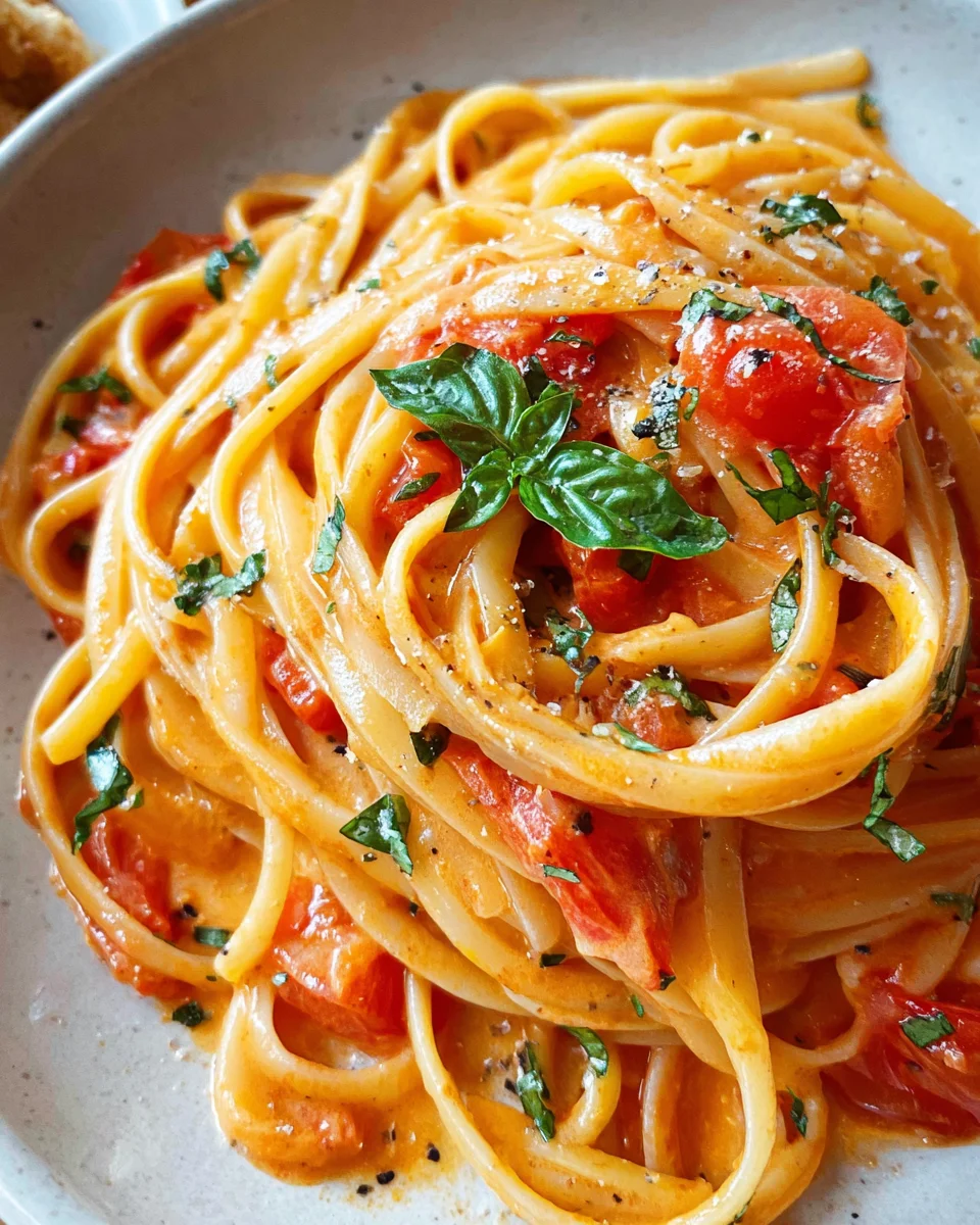 Easy One Pot Creamy Tomato Pasta 20 Easy