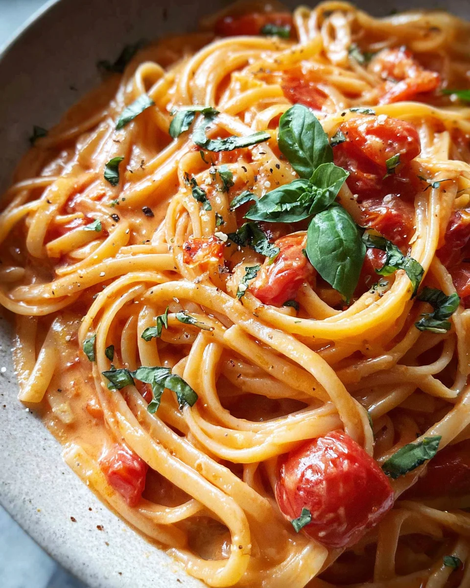 Easy One Pot Creamy Tomato Pasta 21 Easy
