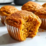 Healthy Greek Yogurt Pumpkin Muffins