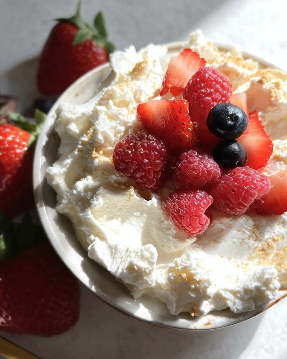 High Protein Cheesecake Fluff 15 High