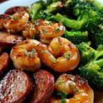 Honey Garlic Shrimp, Sausage, and Broccoli 22 Honey Garlic Shrimp, Sausage, and Broccoli