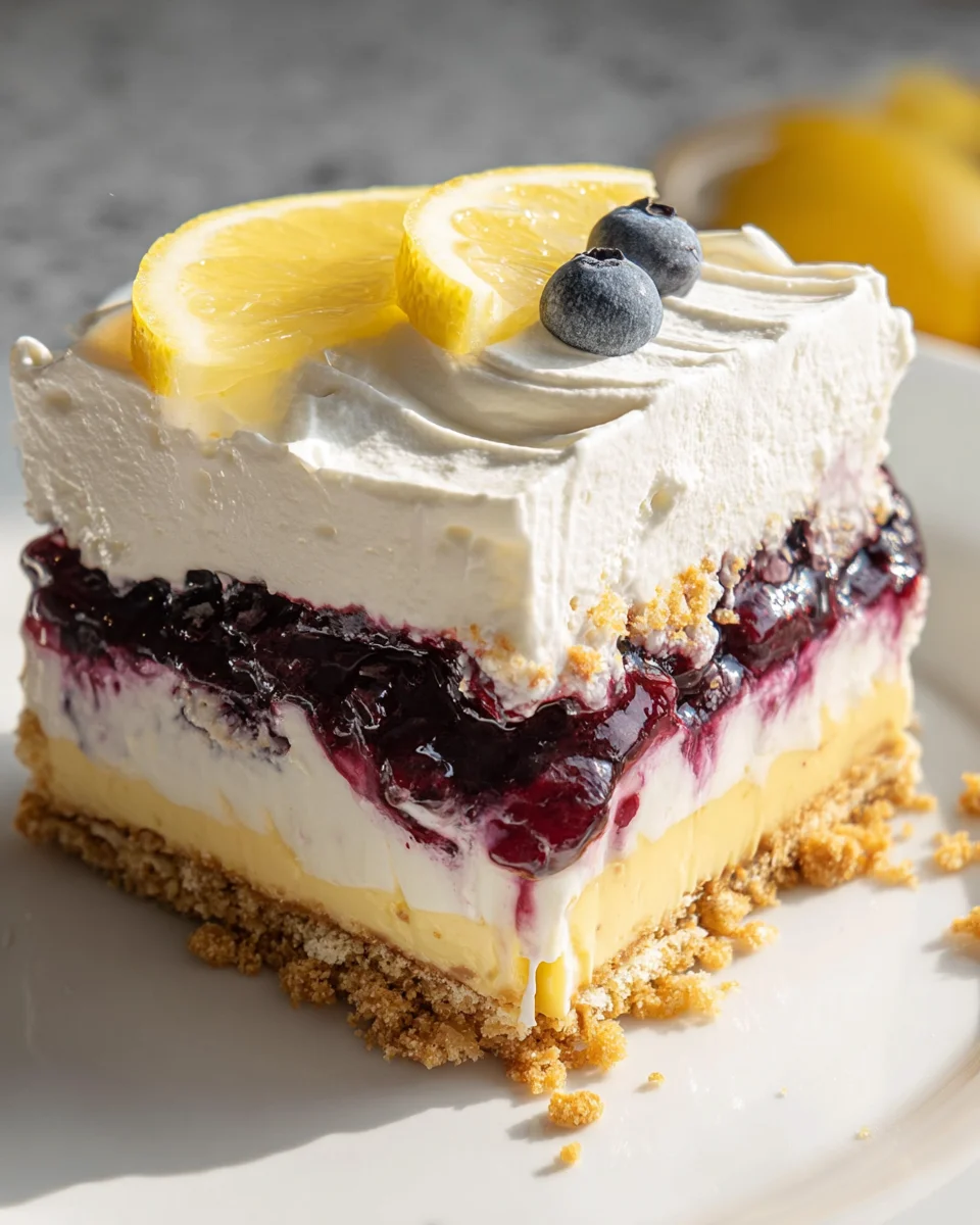 Lemon Blueberry Delight 19 Lemon