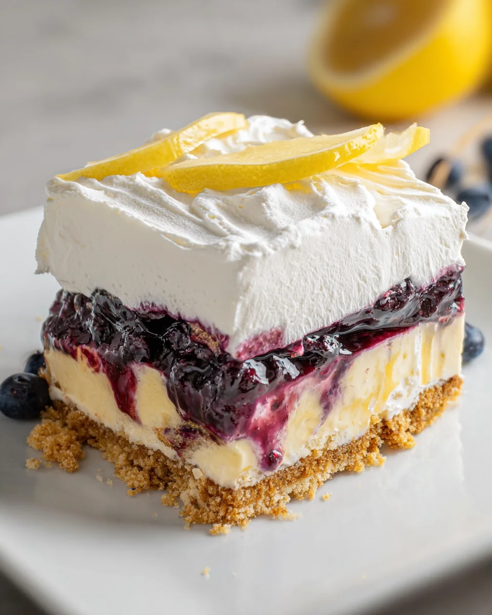 Lemon Blueberry Delight 20 Lemon