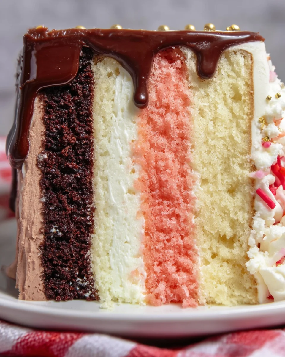 Neapolitan Cake