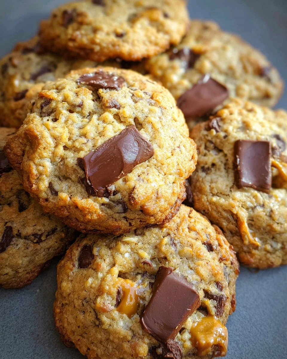 Peanut Butter Banana Cookies