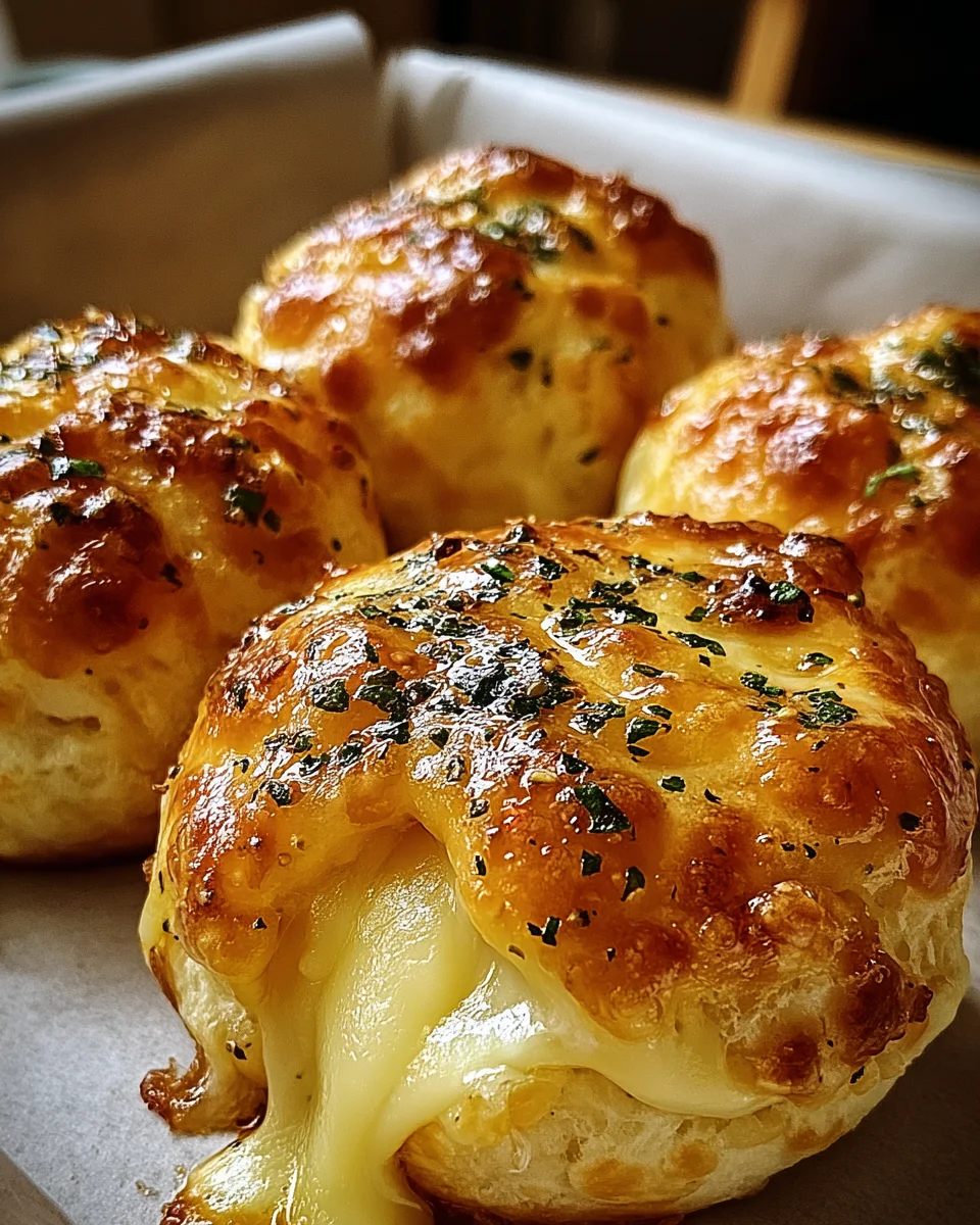 Pillsbury Biscuit Garlic Butter Cheese Bombs 18 Pillsbury
