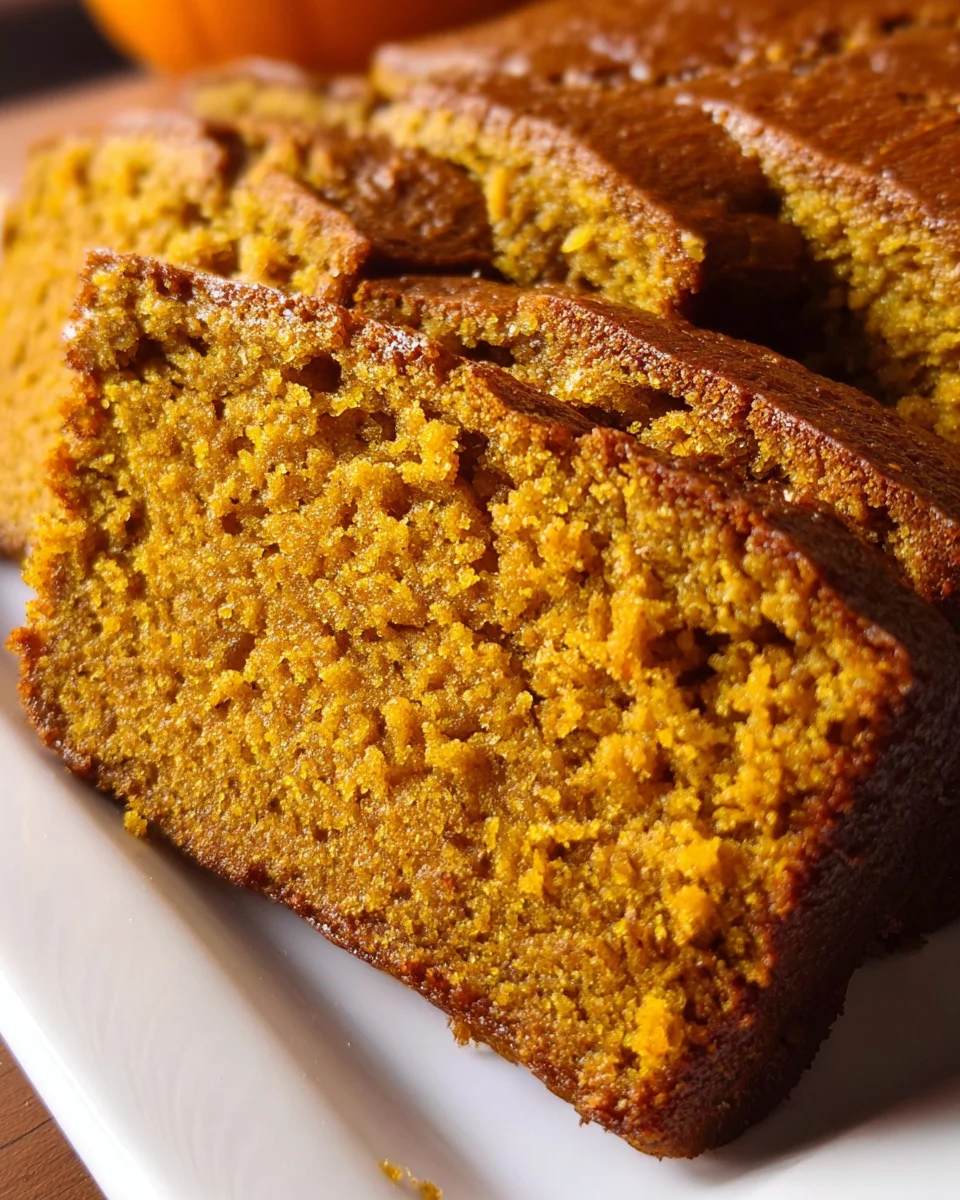 Rich and Buttery Pumpkin Bread