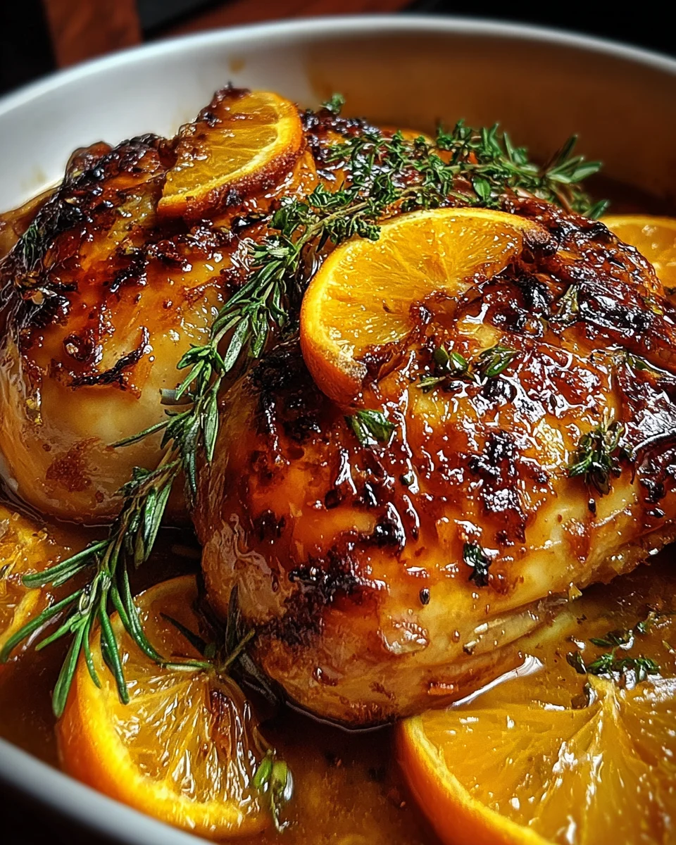 Roasted Orange Chicken 23 Roasted