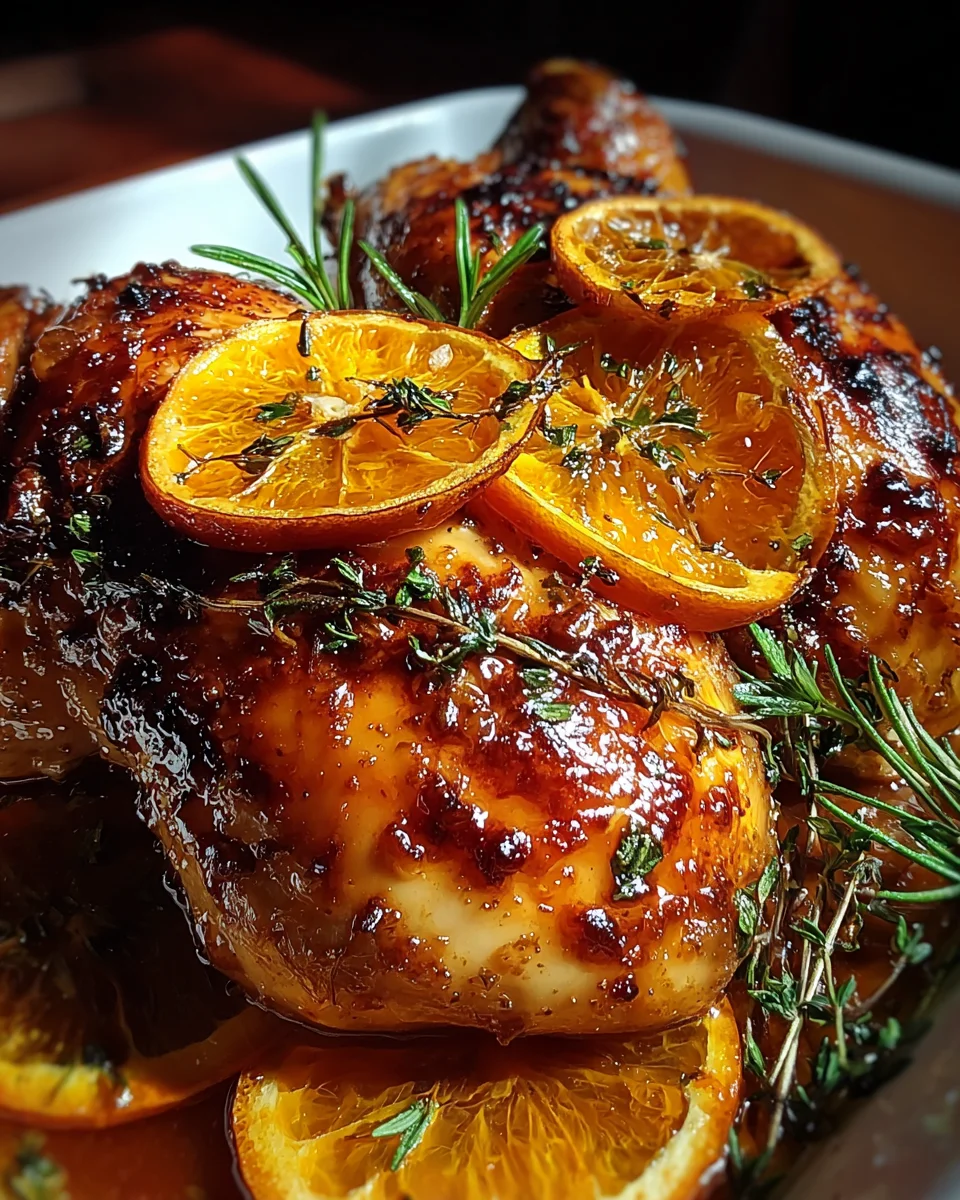 Roasted Orange Chicken 24 Roasted