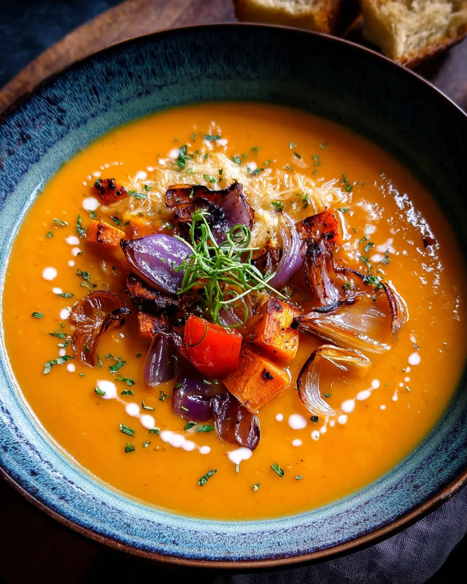 Roasted Vegetable Soup 21 Roasted