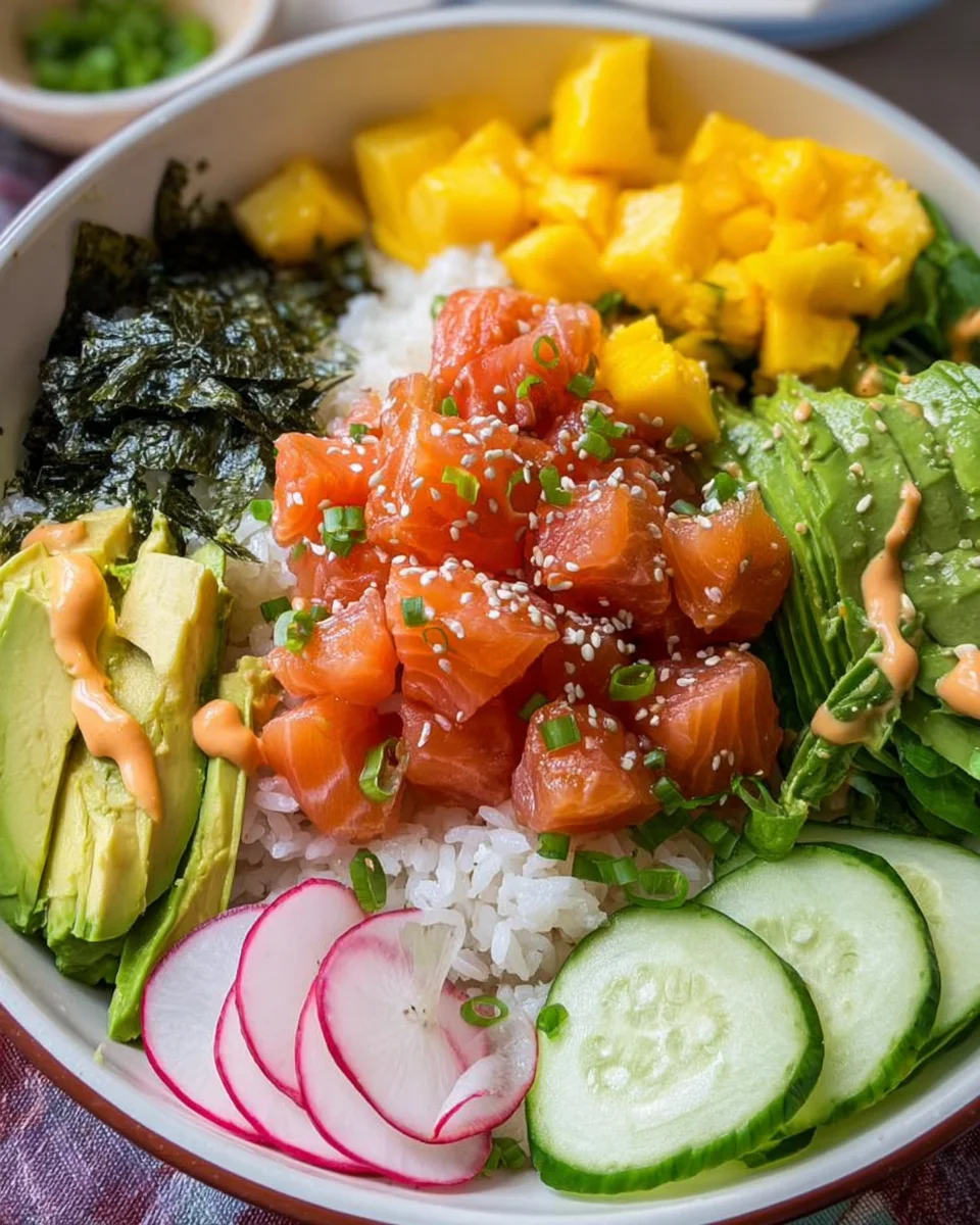 Salmon Poke Bowl 23 Salmon