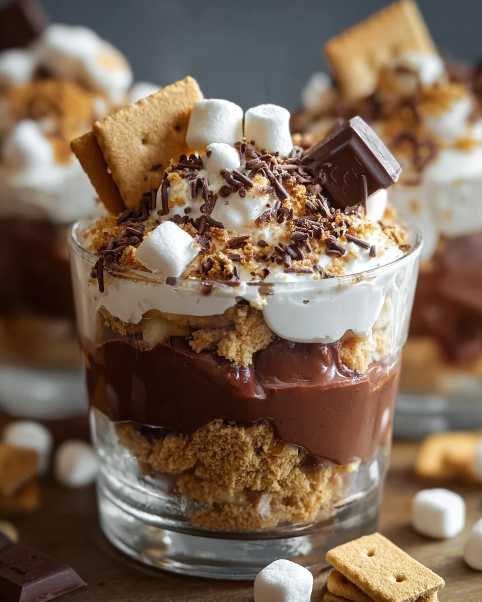Smores Pudding Cups