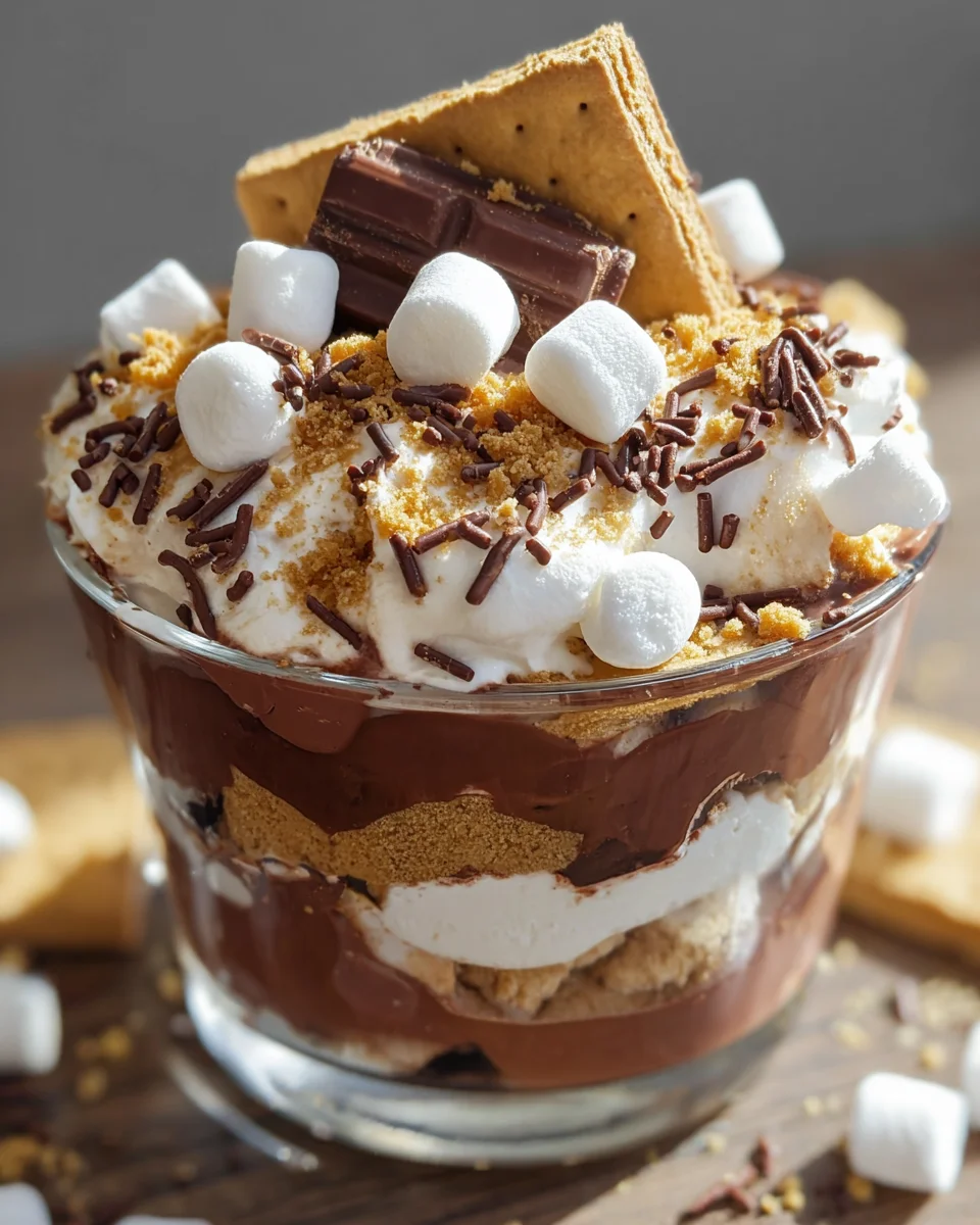 Smores Pudding Cups 20 Smores