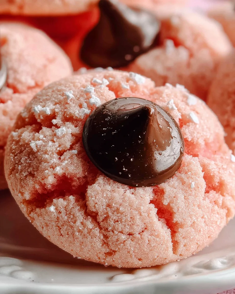 Strawberry Kiss Cookies Recipe
