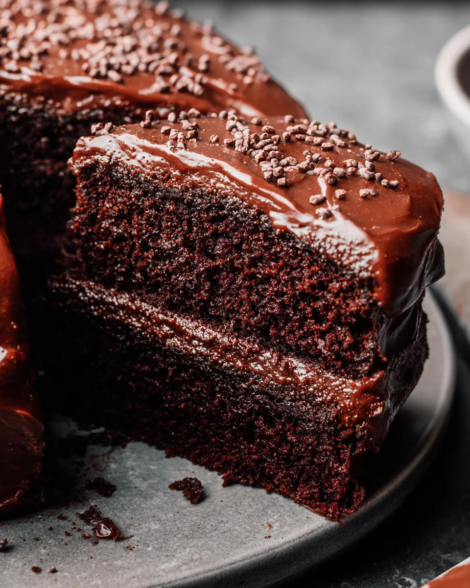 The Best Vegan Chocolate Cake 24 The