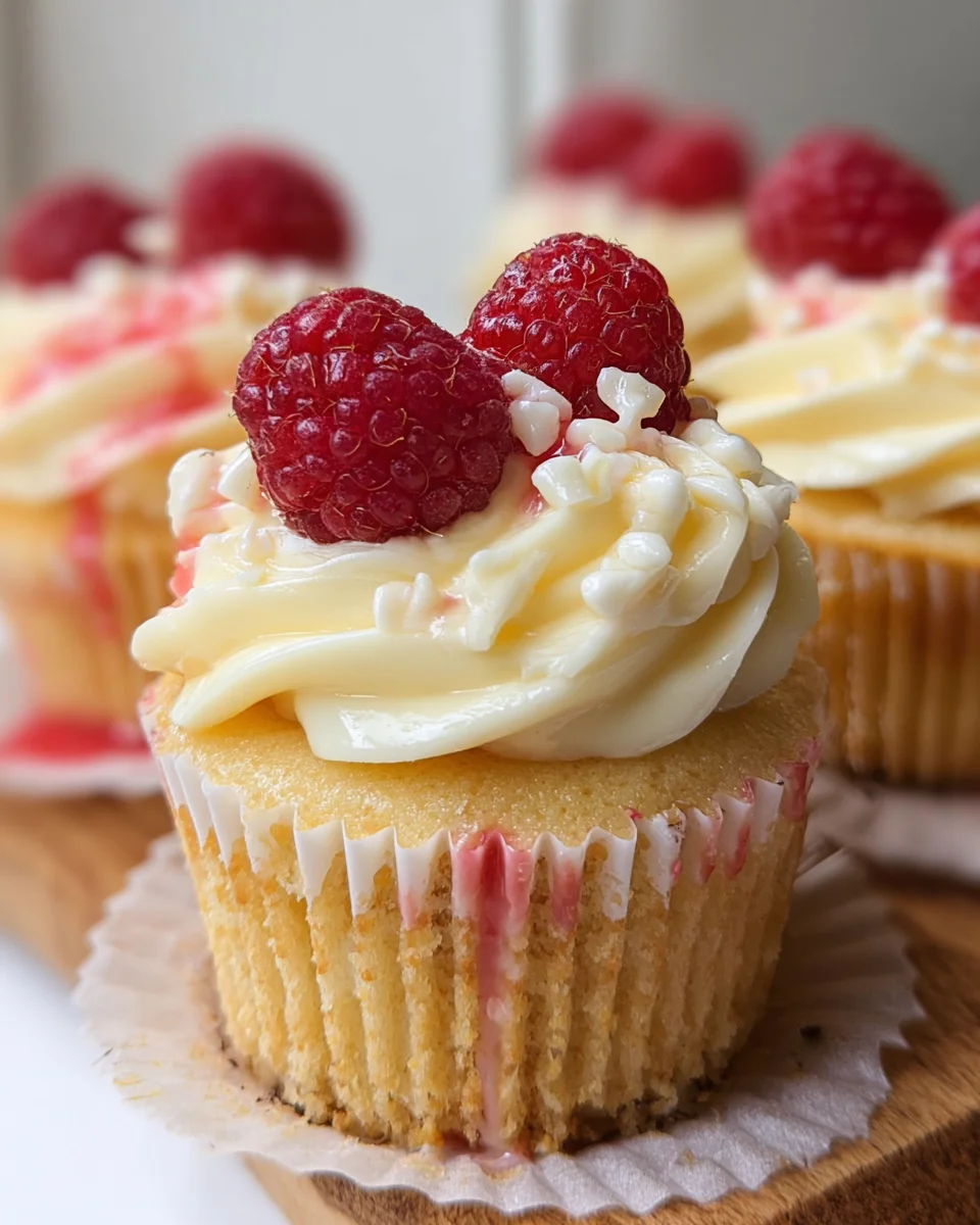 The Best White Chocolate Raspberry Cupcakes 25 The