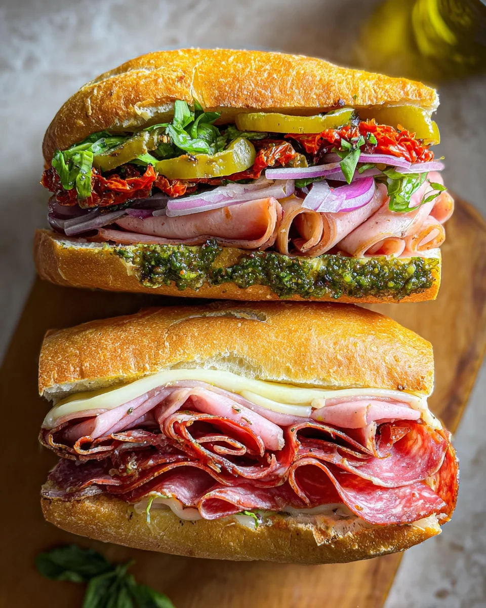 Toasted Italian Sandwich 20 Toasted