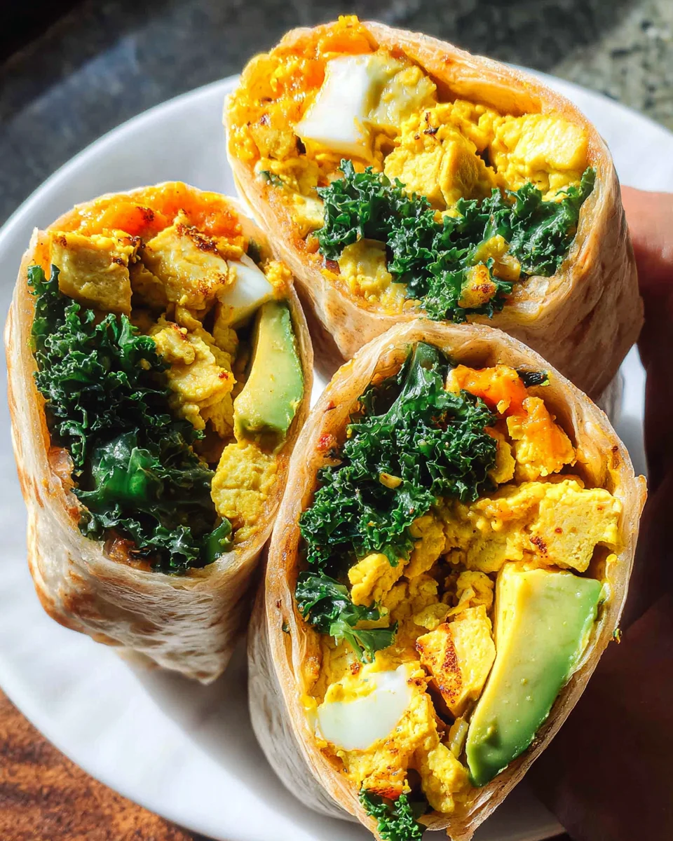 Tofu Scramble Wrap 27 Tofu