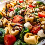 Tortellini Caprese Salad
