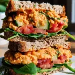 Vegan Buffalo Chickpea Salad Sandwich 19 Vegan Buffalo Chickpea Salad Sandwich