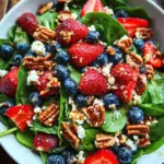 15-Minute Strawberry Spinach Salad