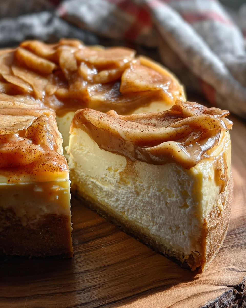 Apple Cider Cheesecake