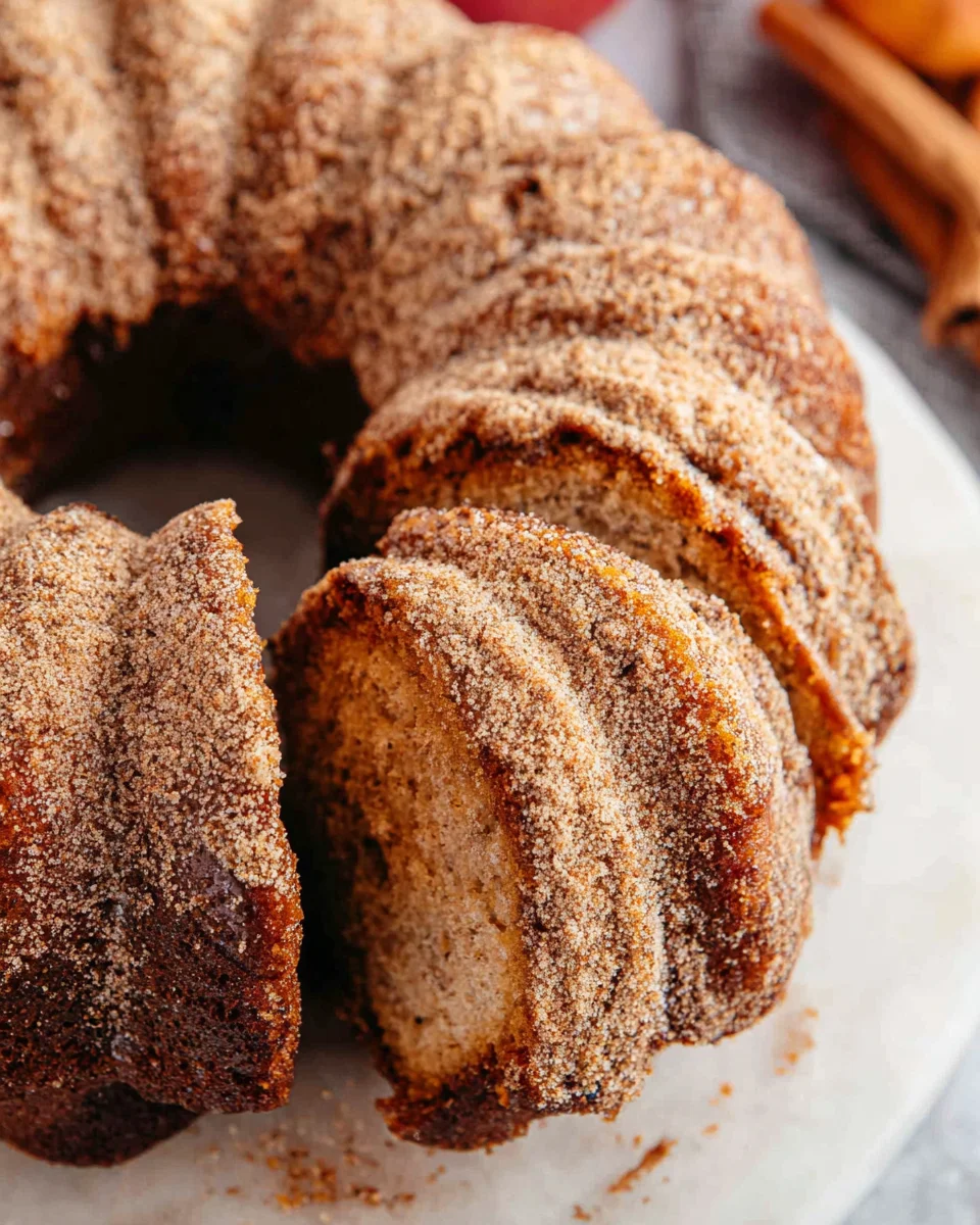 Apple Cider Donut Cake