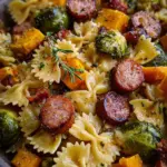 Autumn Sausage Pasta Squash