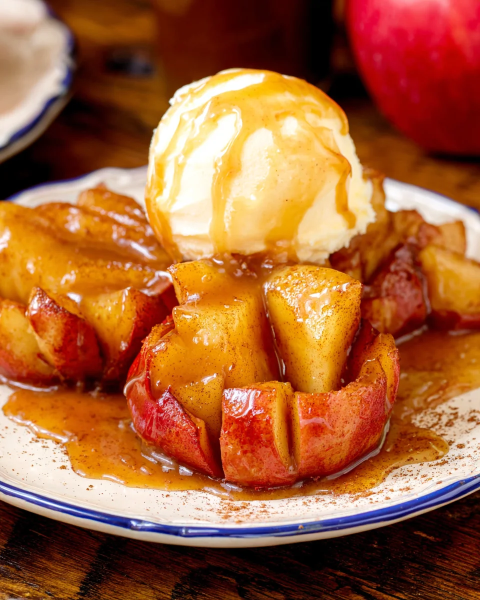 Caramel-Stuffed Bloomin' Apples
