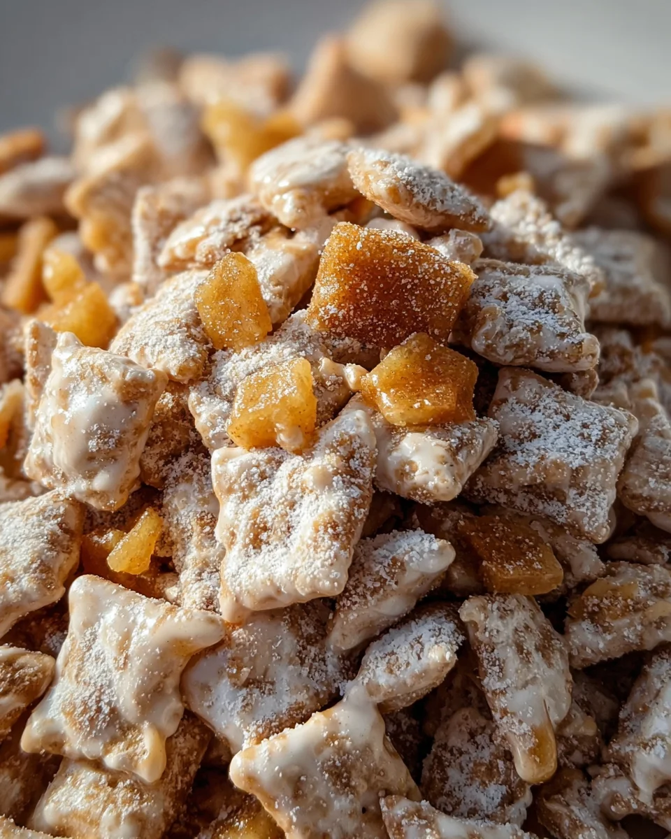 Caramel Apple Puppy Chow Recipe