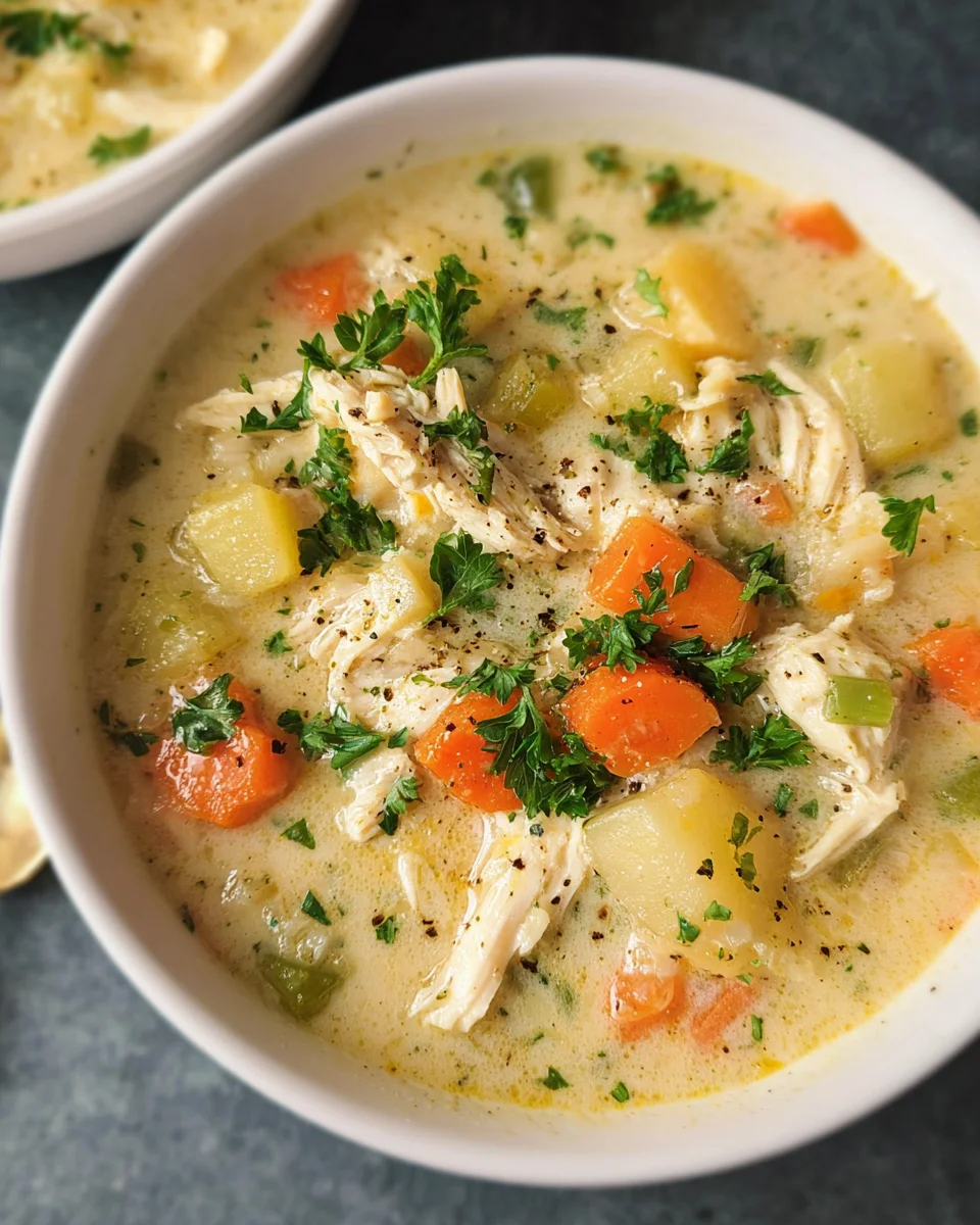 Chicken Pot Pie Soup