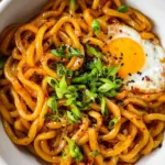 Chili Garlic Udon Noodles