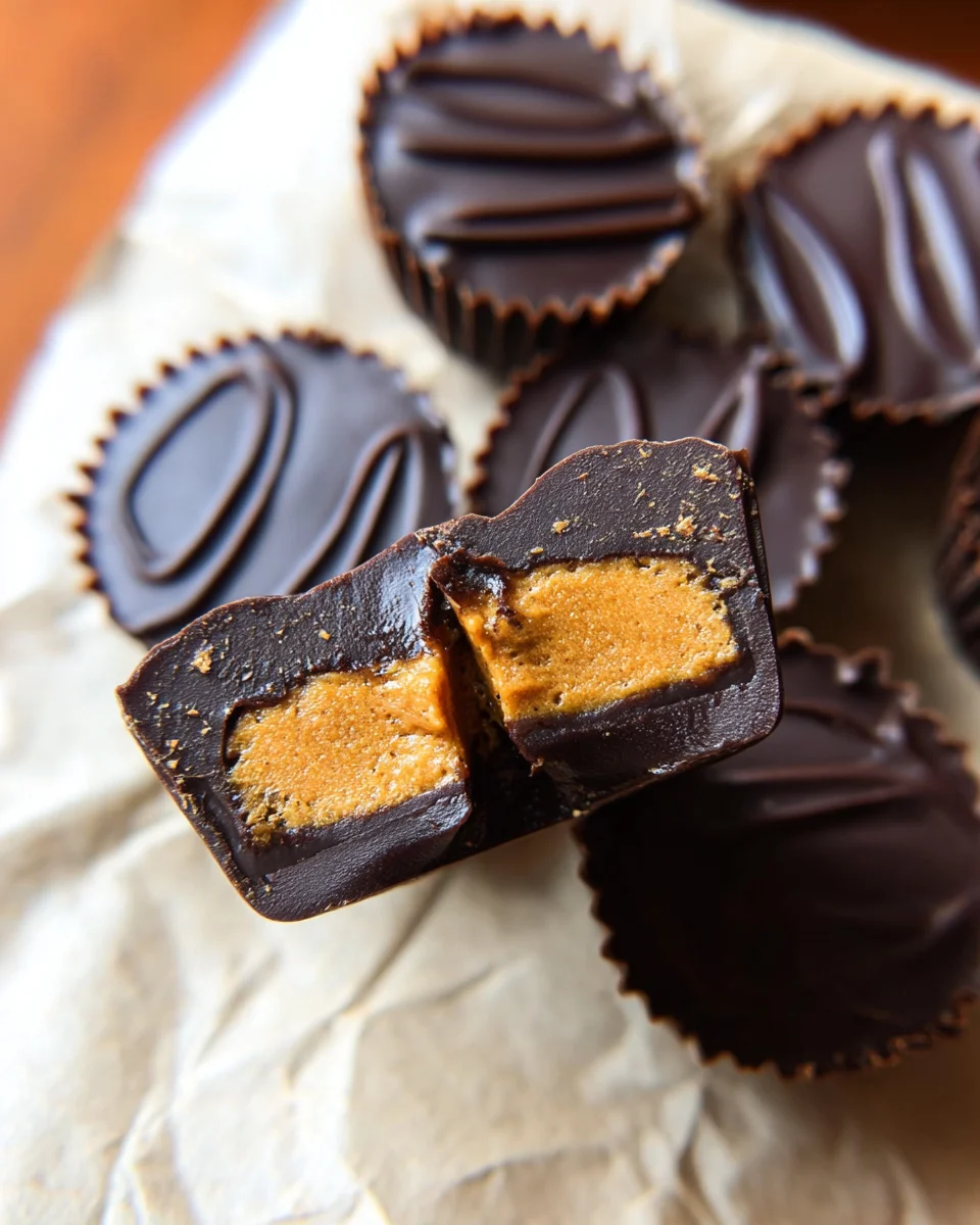 Chocolate Pumpkin Butter Cups