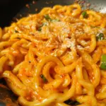 Creamy Gochujang Udon Noodles