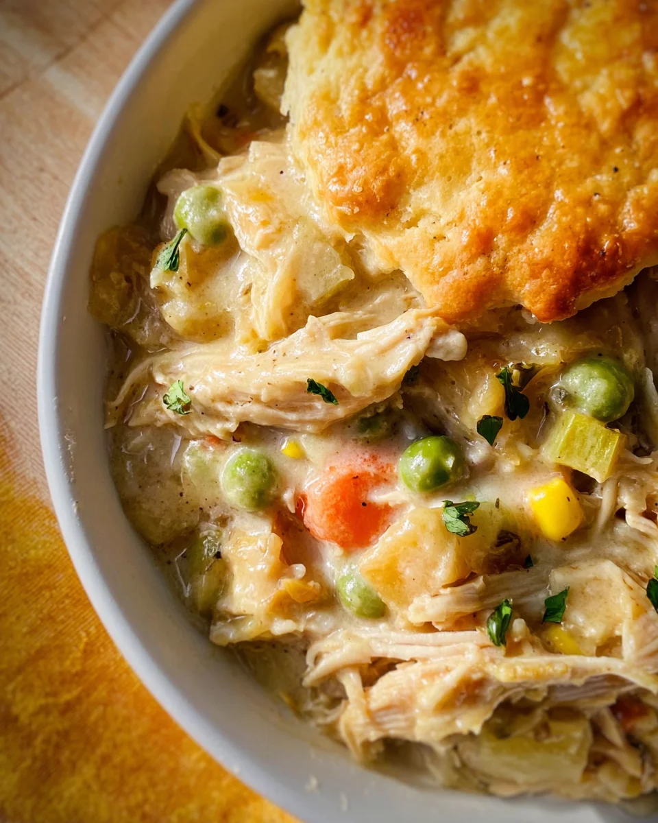 Crock Pot Chicken Pot Pie