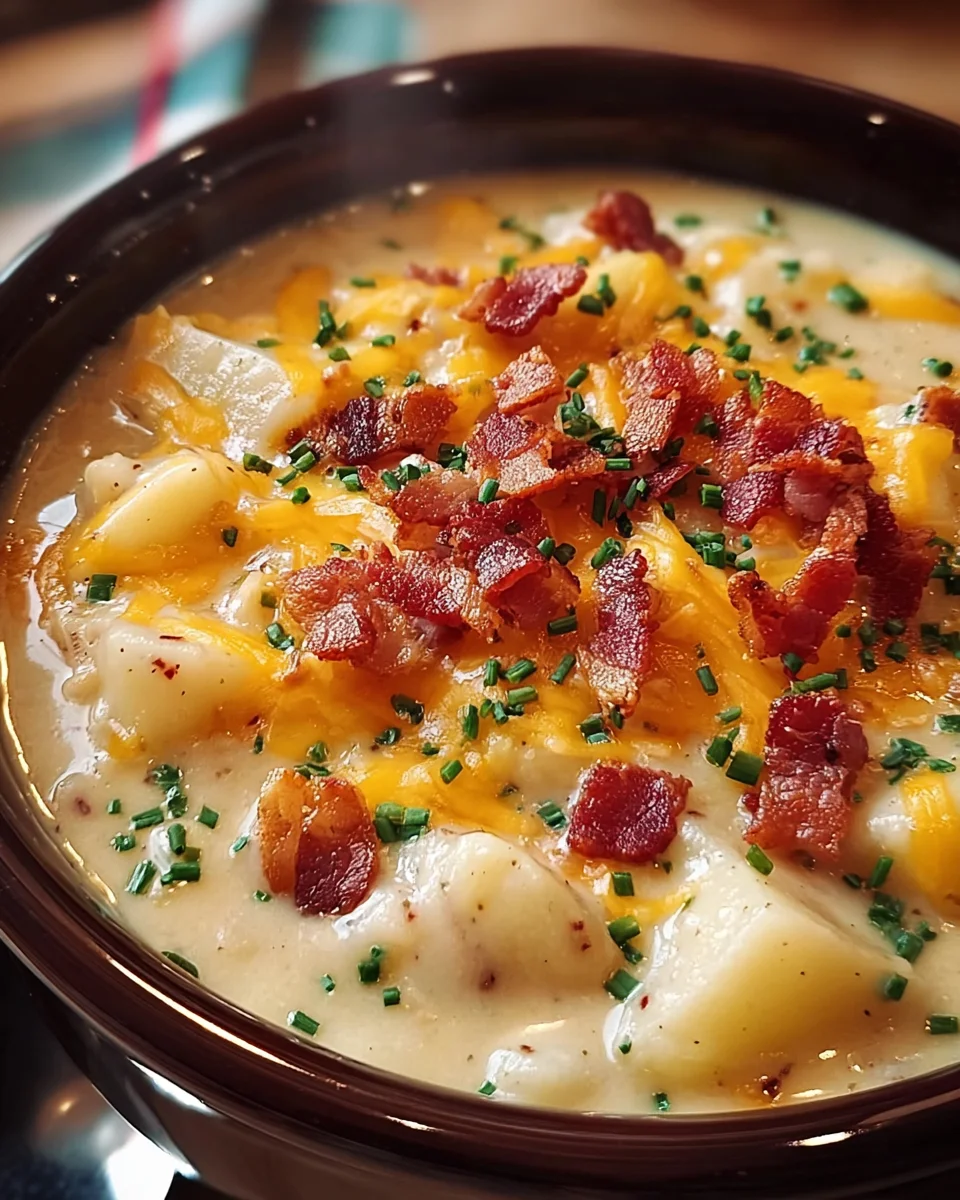 Crock Pot Crack Potato Soup