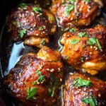 Crockpot Honey Garlic Chicken