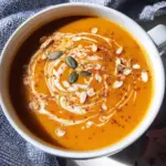 Easy Pumpkin and Sweet Potato Soup
