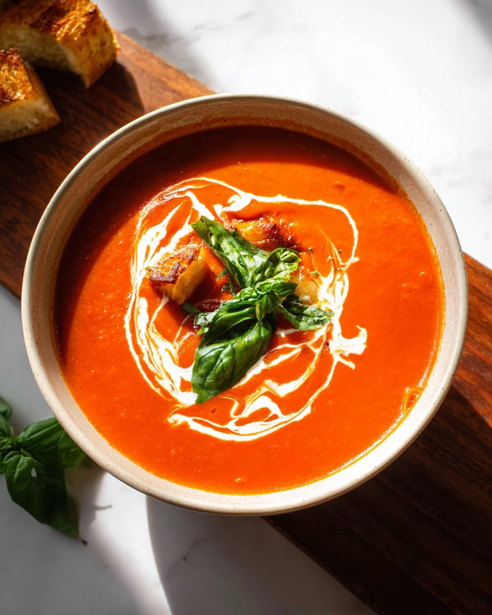 Easy Roasted Tomato Soup