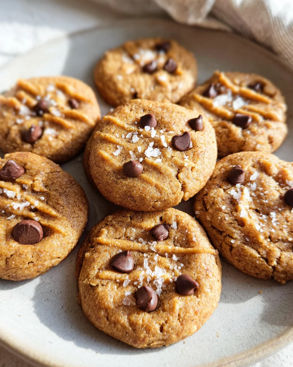Healthy Peanut Butter Banana Cookies