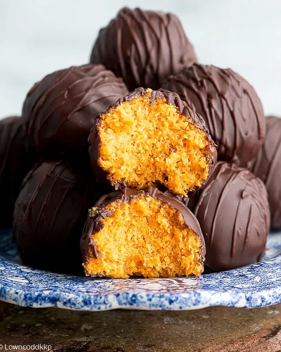 Healthy Pumpkin Truffles