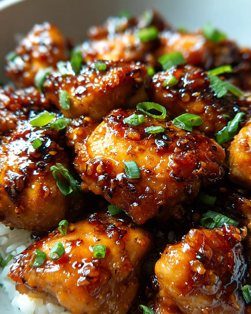 Honey Garlic Chicken Recipe