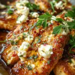 Hot Honey Feta Chicken Dish
