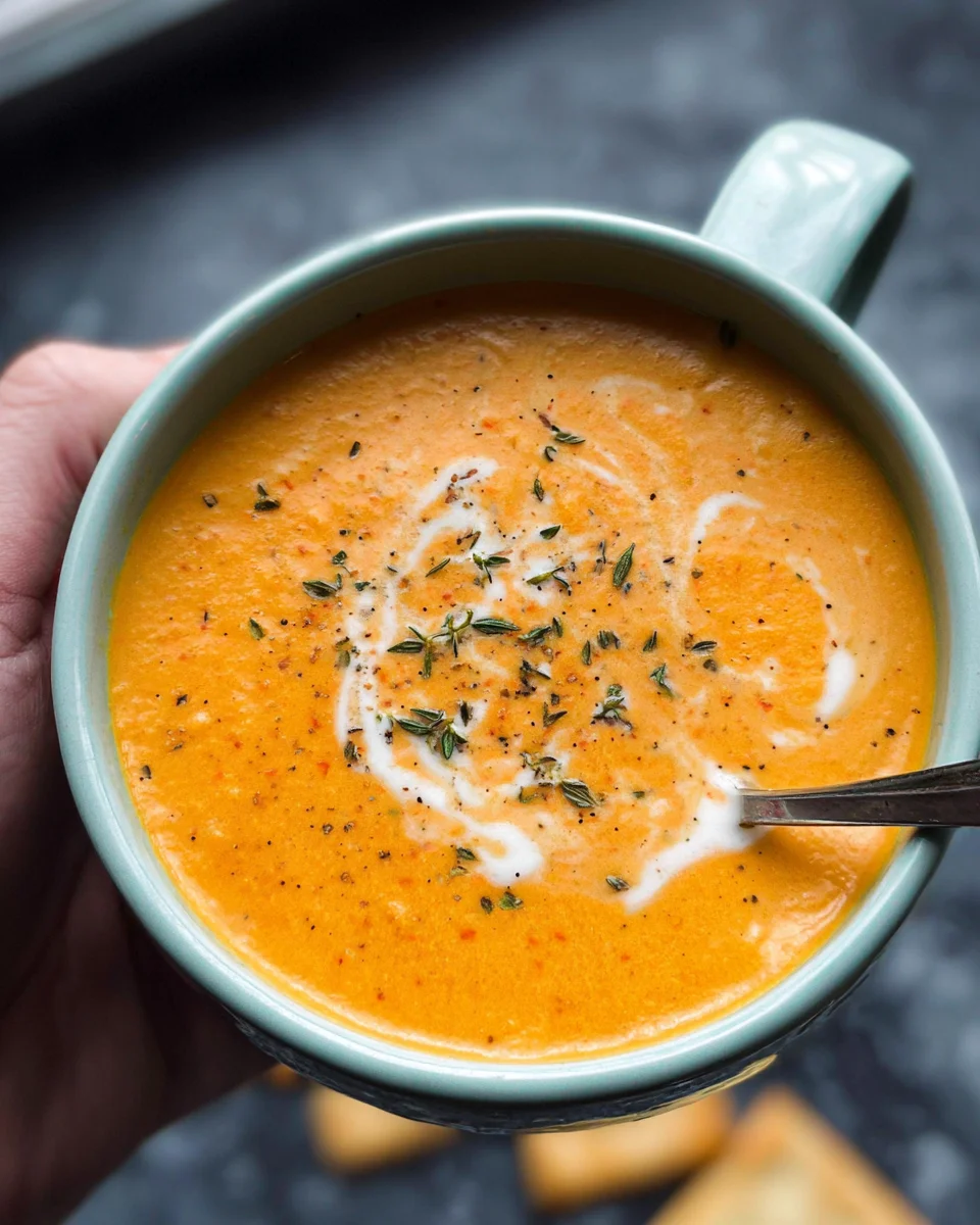 Instant Pot Carrot Ginger Soup (Vegan)