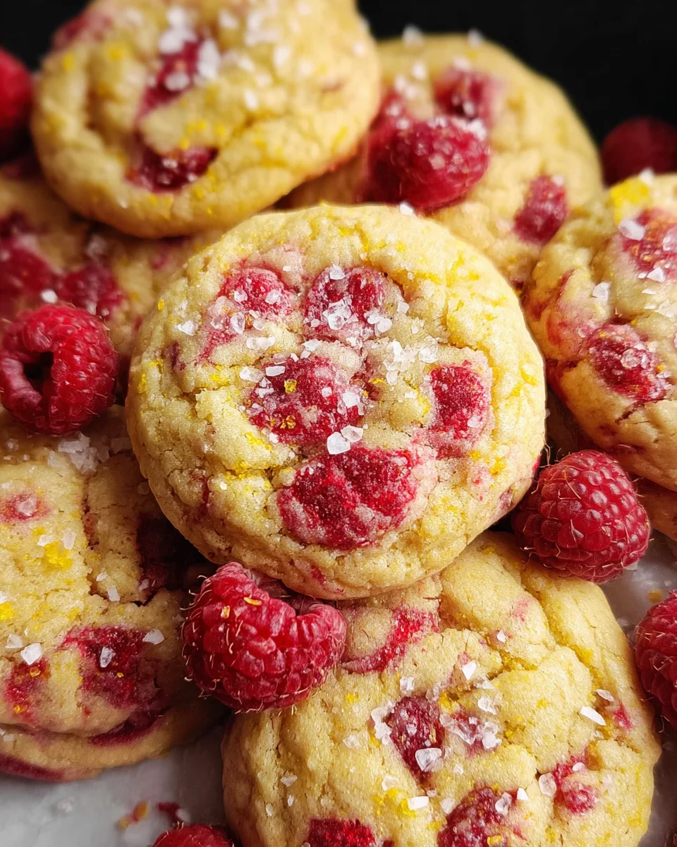 Lemon Raspberry Cookies