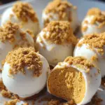 No Bake Pumpkin Cheesecake Balls
