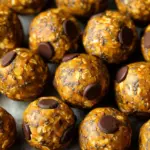No Bake Pumpkin Spice Energy Bites